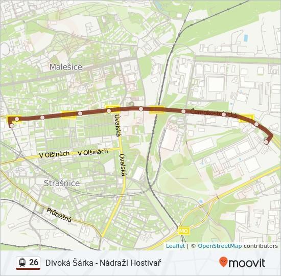 Pokyny: Ústřední Dílny Dp 10 zastávek ZOBRAZIT JÍZDNÍ ŘÁD LINKY Vozovna Strašnice Starostrašnická 1045/56, Praha Vinice Černokostelecká 938/8, Praha Solidarita Černokostelecká 830/23, Praha 26