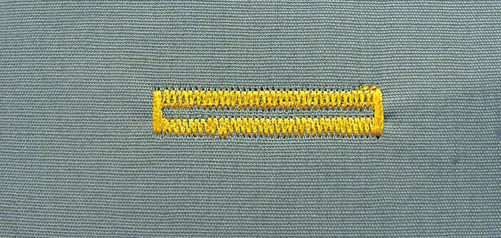 Knoflíkové dírky Manuální knoflíková dírka (všechny typy) Manuální knoflíkové dírky využijete při jednorázovém šití dírky nebo při vylepšovaní už hotových knoflíkových dírek.