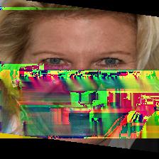 We generated a set of facial bounding boxes for each input face in the database. The bounding boxes were derived from the base bounding box found by the detector.