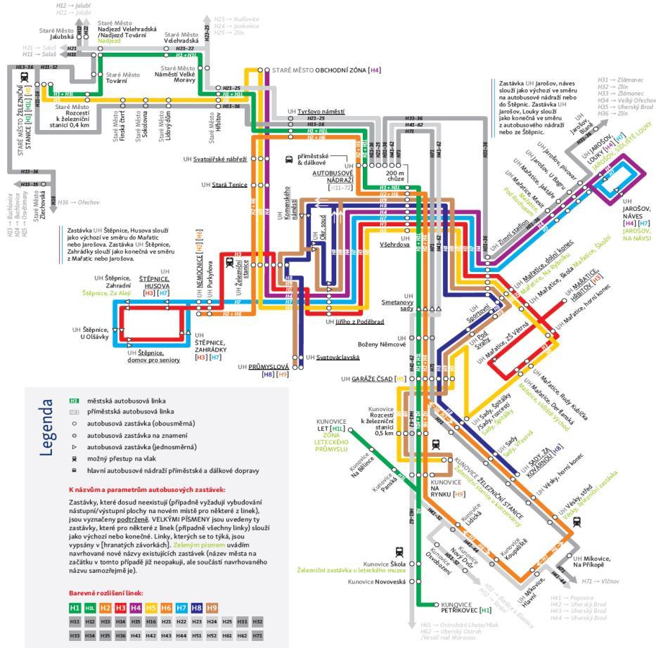 A.2 Koncepce veřejné dopravy Nové linkové