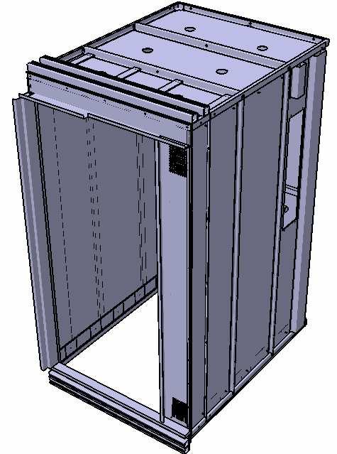 4. Konstrukční řešení Konstrukční řešení bylo provedeno v programu Catia P3 V5R14 4.1. Konstrukce kabiny Konstrukce kabiny byla provedena pomocí podkladů od firmy Výtahy Velké Meziříčí.