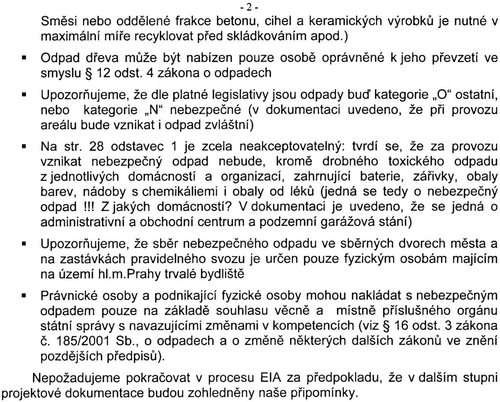 - 2 - Smìsi nebo oddìlené frakce betonu, cihel a keramických výrobkù je nutné v maximální míøe recyklovat pøed skládkováním apod.).