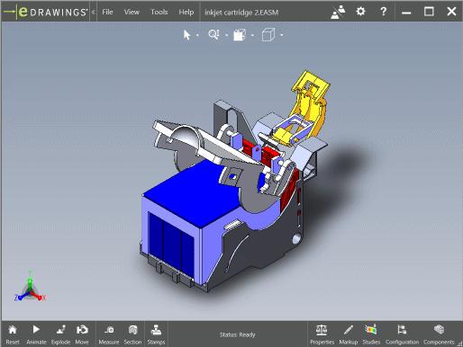 edrawings Aplikace edrawings vám umožňuje sdílet výsledky s ostatními účastníky procesu (aniž by ostatní museli instalovat software SOLIDWORKS nebo SOLIDWORKS Plastics), kteří mohou k vašim grafům