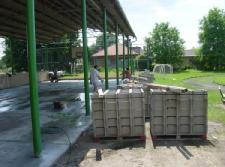 Rozhodli jsme se, že realizujeme vše až na položení umělého povrchu a betonový povrch