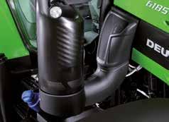 Hydrostatický přenos síly Maximální účinnost Nízká spotřeba paliva a AdBlue: 435 l nafty a 50 l AdBlue u 6válcových motorů a až 225 l nafty a 28 l AdBlue u 4válcových motorů s rezervou vystačí i při