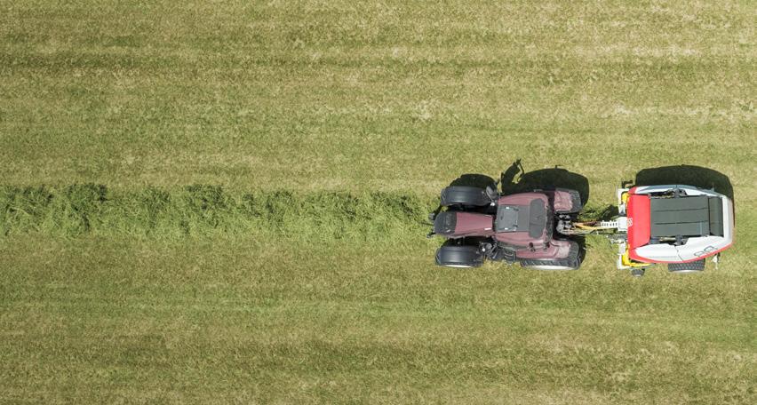 Funkčnost & životnost Určené pro veškeré podmínky nasazení Variabilní lisy jsou vybavené třemi nekonečnými pásy s hydraulicky nastavitelným předpětím napnutí.