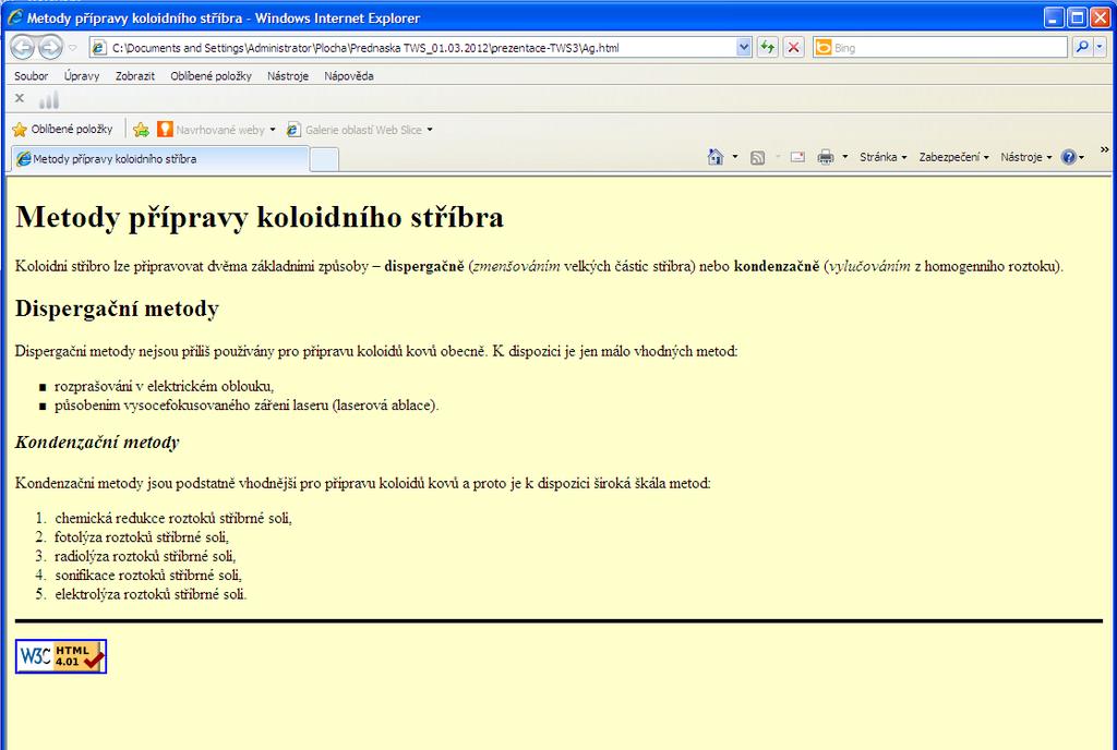 Internet Explorer 8.