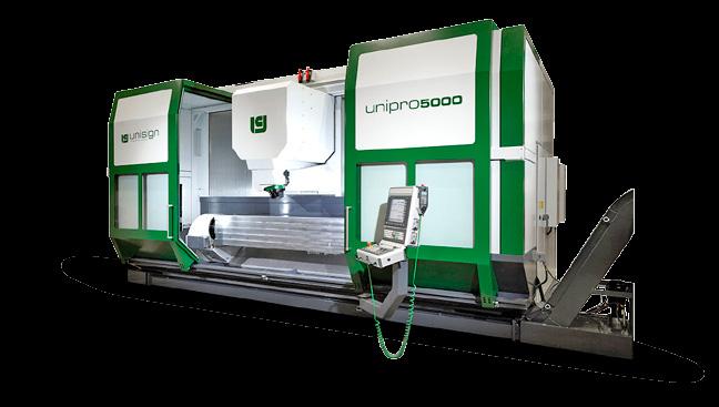 000 cm³/min aluminium; 1 kw ~ 100 cm³/min UNIVERS 6000 VERTIKÁLNÍ OBRÁBĚCÍ CENTRUM S POJÍZDNÝM STOJANEM Kompaktní polo-portálová konstrukce, plně krytovaný stroj Univerzální