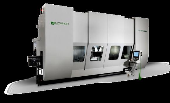 000 ot/min Obrobení z 5 stran na jedno upnutí pomocí horizontální hlavy MODEL UNIPRO 5000 UNIPENT 4000-AERO UNIVERS 6000 Pojezdy v ose X mm 3.000 / 5.000 1.000 3.000-8.