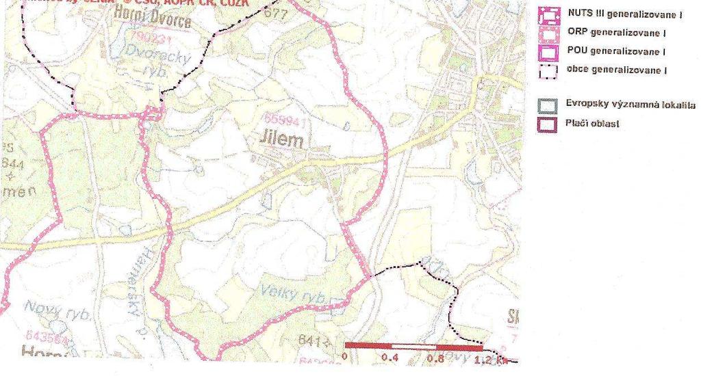 C.II.7. Ekosystémy: Chráněná území Bioregion má poměrně hustou síť chráněných území, které zachycují pestrost zdejší bioty.