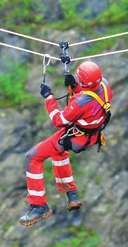 5 12 NFPA NFPA 1983 / EN 1891 / CE 1019 Vynikající výkonná lana s nízkou průtažností a vysokou statickou pevností jsou určená pro práce ve výškách a pro