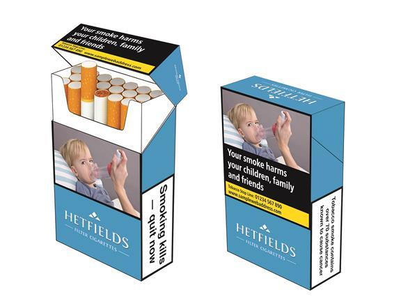 Národní protidrogová politika a její kontext obrázek 1-1: Náhled cigaretové krabičky se zdravotními varováními podle směrnice 2014/40/EU Zdroj: http://ec.europa.