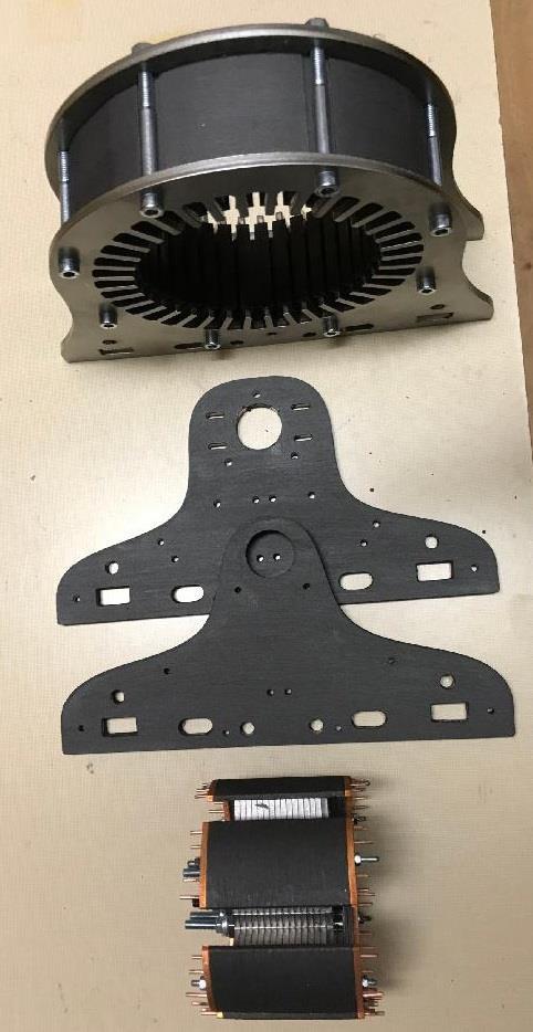 Foto : Stator, rotor