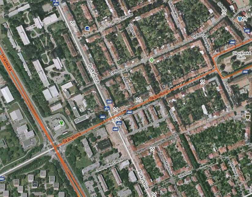 Obr. 7.6: Situace hot spots v k. ú.