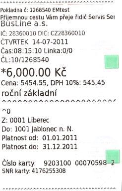 Ekonomicky uvažující cestující se zakoupenou časovou jízdenkou např. na 30 dní minimalizuje jízdy automobilem, protože pro něj představují dodatečný náklad.