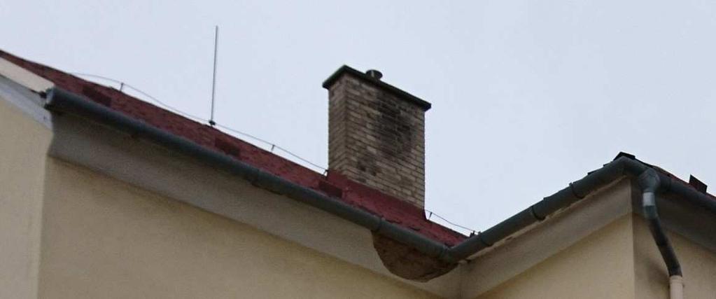 Fasáda fasáda domu je tvořena omítkou vápenocementovou hladkou.