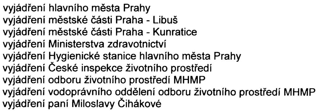 pøíslušný úøad poèet dokumentací pro pøedložení na 10 pare.