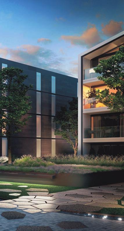 VILLA VOKOVICE Filozofií projektu bylo přinést mimořádnou kvalitu bydlení v kombinaci s originálním designem nápaditě promyšlené architektury.
