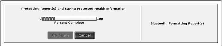 Figure 8. Patient Data Management - Data Transfer Progress Read Feature Figure 9. Patient Data Management - Read tab You can read patient data from the Programmer hard drive or the USB pen drive. 1.
