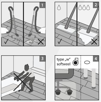Použití a údržba Podlahu Arbiton je možné čistit vysavačem, ovšem je zakázáno používat parní čističe. Podlahu Arbiton je možné čistit vlhkým nebo mokrým mopem.