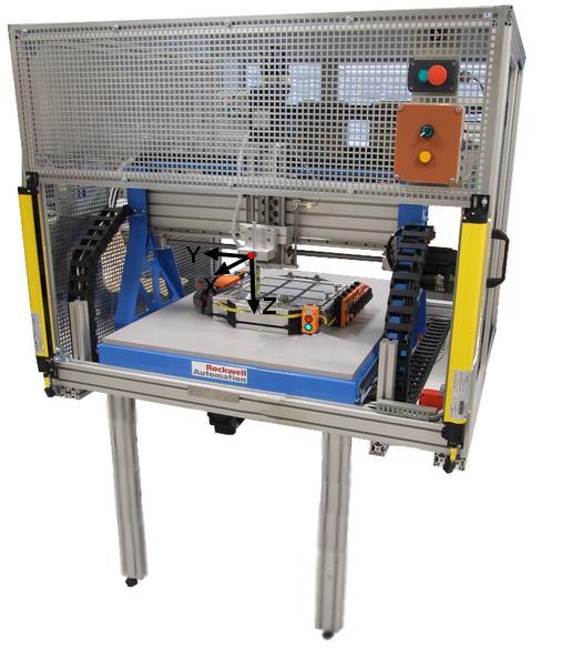 3.6 MODEL MANIPULÁTORU Model manipulátoru byl vyroben firmami Robotech a Zámečnictví MSK, jeho přístrojové vybavení doplnil Bc.