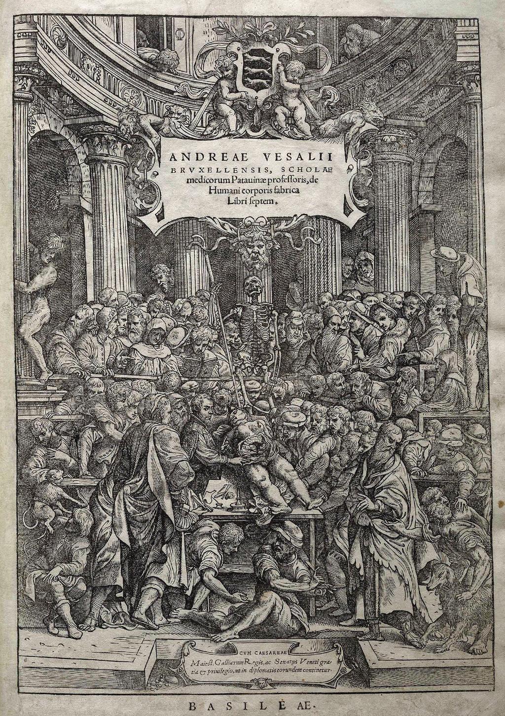 5. Titulní strana Vesaliovy slavné 6.