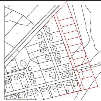 3. etapa rozvoje lokality bydlení na severozápadě obce: a.2) Koncepce veřejné infrastruktury, tj.