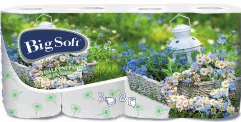 Big Soft toaletní papír, 3-vrstvý 8