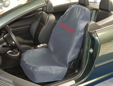 Potah na sedadla pro HONDA obj. č. D-S 15 HO Potah na sedadla spolehlivě chrání přední sedadla proti znečištění. Vyrobeno z odolné šedé koženky.