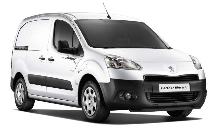 Peugeot Partner electric Cena: 840 000 Kč Výkon: 49 kw -