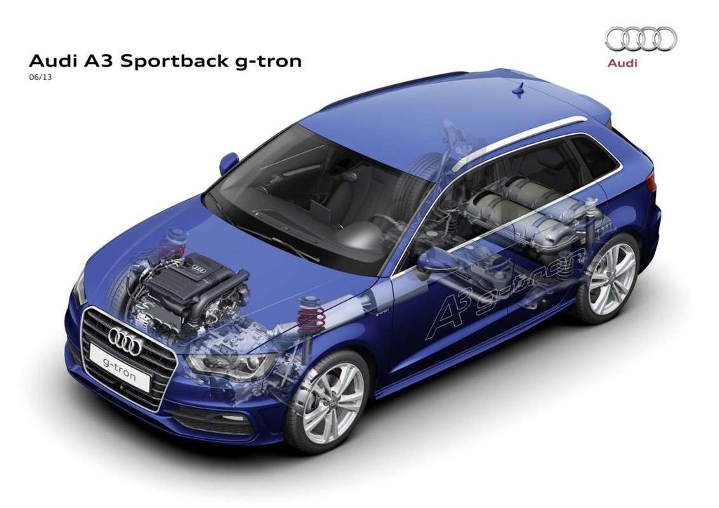 Audi A3- CNG Objem