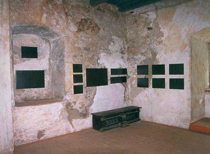 1996, Klenová, Galerie Klatovy- Klenová, Sympozium v přírodě BEZ NÁZVU, 1996, plenér,