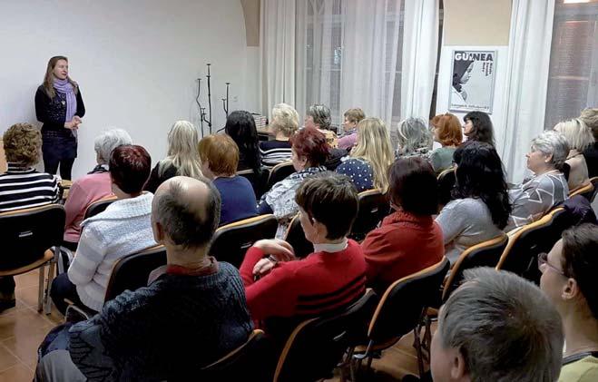 Další z plánovaných setkání s Marií Vilánkovou se uskuteční ve čtvrtek 21. března v Brně v Knihovně Jiřího Mahena. Akce začíná v 17 hodin a organizuje ji brněnské Body Centrum. Vstup bude zdarma.