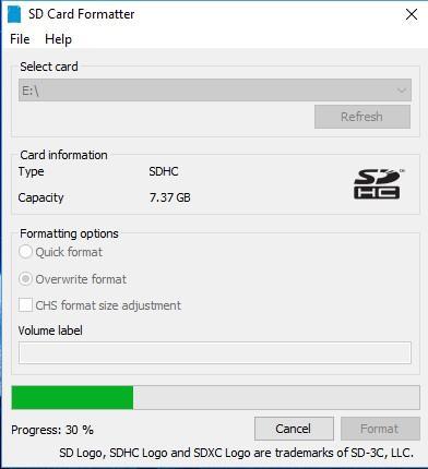 Windows Nejprve je nutné si stáhnout program, kterým se obraz dostane na SD kartu. Nejjednodušší variantou využít program Win32DiskImager.