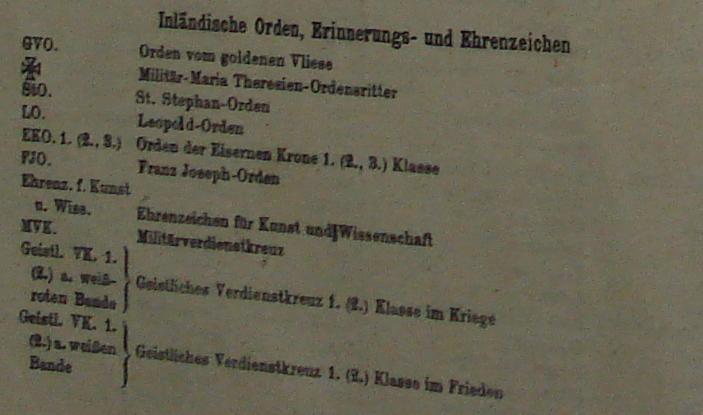 3. Dr. Franz Heiek (1895 1900) Funkci hlavního lékaře jízdní kadetky převzal v hodnosti plukovního lékaře 1. Třídy. Byl nositelem Záslužného kříže s korunou (GVK m. Kr. )a BJM.