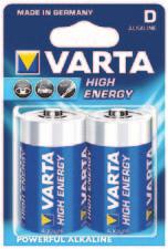 Baterie Varta 4920 High Energy Mono D KÓD: Varta 4920 alkalická