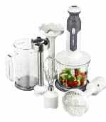 m t v myãce Kapacita nádoby: 0,75l 0WHBM71102 7,3 x 7,3 x 39 Váha: 1,15kg 18,1 x 12,7 x 50,6 Váha balení: 1,57kg 5011423147536 1 390,- NOVINKA Tyãov mixér HB714 V konn 700W motor Optimální v kon pro