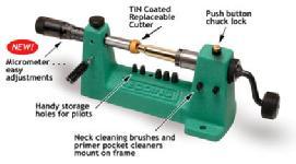 24000 2400 Case Trimming Lathe, Micrometer Adjustable 4 694 Kč 14025 140 Case Trimming Lathe, Power Adapter 299 Kč