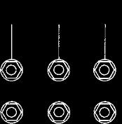 NOTA: Per invertire il senso di rotazione del motore trifase bisogna invertire due delle tre fasi L, L2 ed L3) o per l avviamento STELLA/ TRANGOLO (u, v, w e u2, v2 e w2).