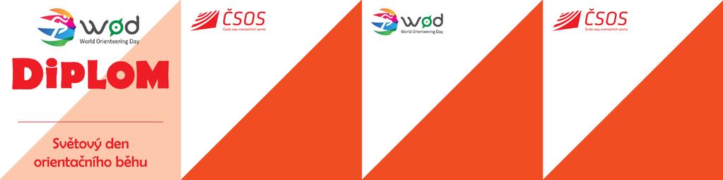 ! Český svaz orientačních sportů podpoří pořadatele akcí WOD 2019 v České republice obdobně jako v předchozích ročnících zajištěním tisku účastnických diplomů, speciálních pohlednic World