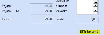 PO ODESLÁNÍ DO POHODY Po odeslání dokladů do Pohody je potřeba zkontrolovat a případně zaevidovat doklady, které se nepodařilo zaevidovat online nebo v případě, že