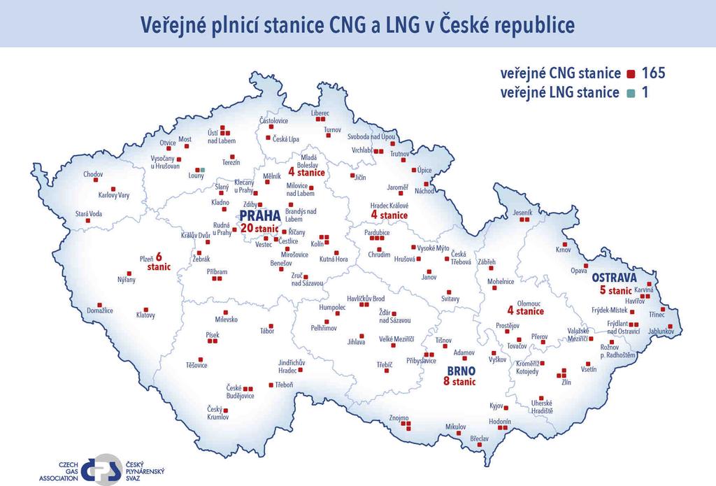 Infrastruktura CNG / LNG Listopad 2017