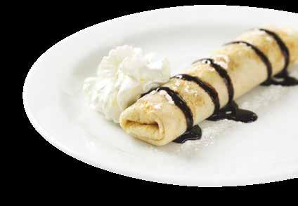 Menu nabídka Menu offer Menü Sladké menu Dezert + teplý nápoj (čaj Pure