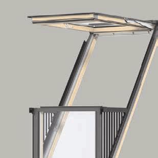 ACTIVE Energeticky úsporné, U w 1,1 Připraveno pro VELUX A CTIV E