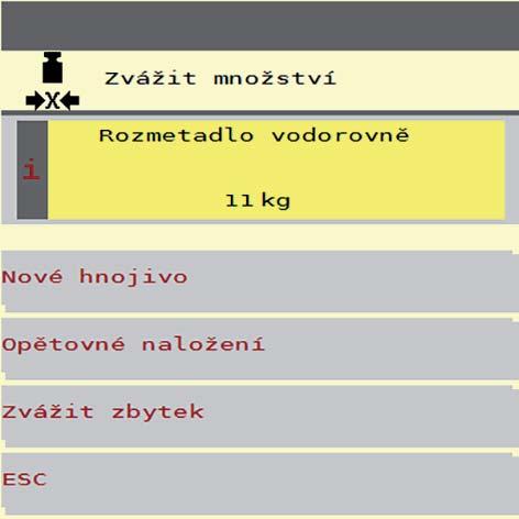 prací (jen rozmetadlo s váhou) na straně 73). 1 2 3 Obrázek.