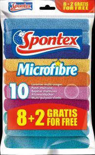 Spontex Mikroutěrka 8 + 2 zdarma