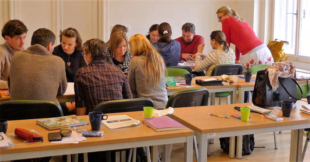 VZDĚLÁVÁME, ŠKOLÍME... WORKSHOP TVORBA TRVALKOVÉHO ZÁHONU 6. A 21
