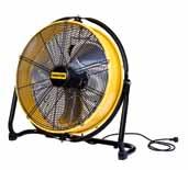 P PROFESIONÁLNÍ VENTILÁTORY KOVOVÉ P DF 20 ( cm) IP44 P ^ ^ Nastavitelný proud vzduchu ^ ^ Otáčení 360 stupňů ^