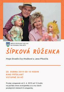 Režie: Radek Bajgar Hrají: Iva Janžurová, Martin Hofmann, Tatiana Vilhelmová, Pavel Liška, Eva Holubová 15 20:00 Pátek 26. 4. Řbitov zvířátek Horor, USA 2019, 100 min. Vstupné 120 Kč.