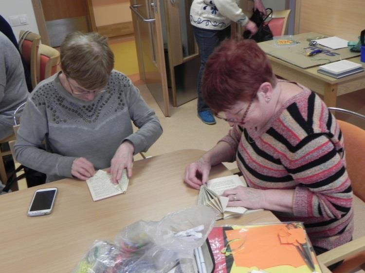 Výtvarná dílna ze SPCCH Seniorky z klubu